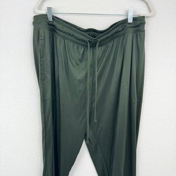 Cuddl Duds Men Far Infrared Enhanced Banded Bottom Sleep Pant Olive Green Sz XXL - Picture 3 of 7